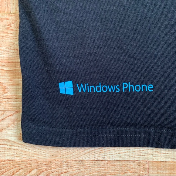VTG Microsoft Windows Phone Shirt Men’s 3XL/XXXL Softwear Cortana Assistant Tee - Picture 9 of 9